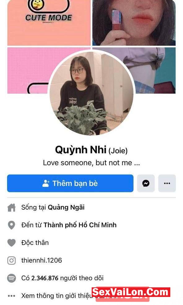 Ảnh sex Quỳnh Nhi học sinh Quãng Ngãi vú đít bự